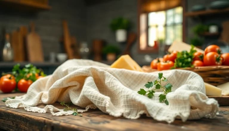 Alle belangrijke toepassingen van kaasdoek in de keuken en daarbuiten