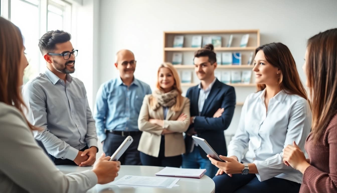 Provide expert insurance claims help with a professional consultation setup.