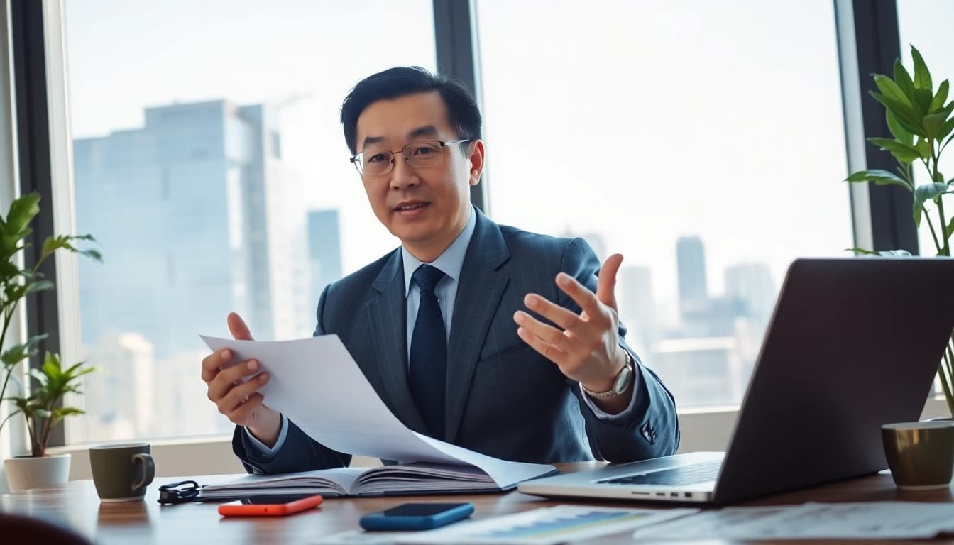 신용카드 현금화 전문가가 효과적인 방법을 설명하는 모습입니다.