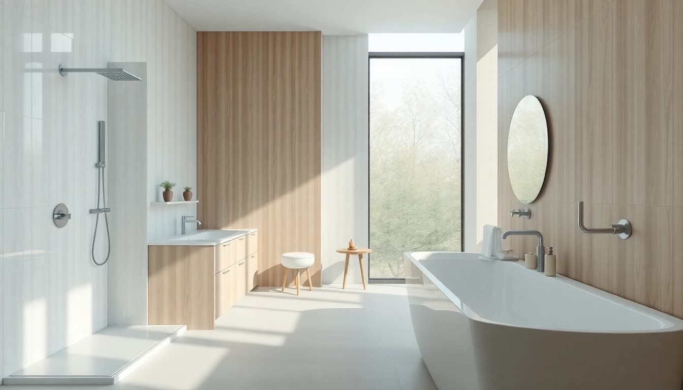 Gestalte dein Badezimmer mit hochwertigen Produkten von sonni sanitär für einen eleganten Look.