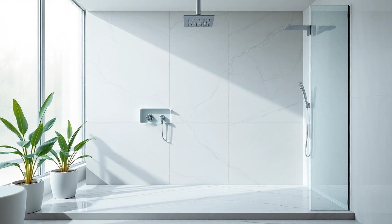 Enhance your bathroom with elegant showers Australia, showcasing modern design and luxury.