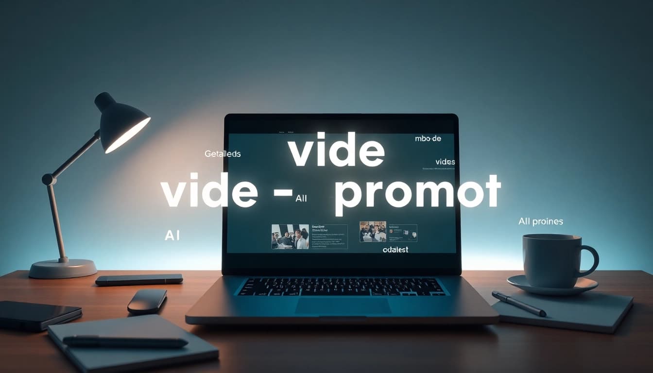 Generate video to prompt AI analysis with a sleek digital workspace scene.