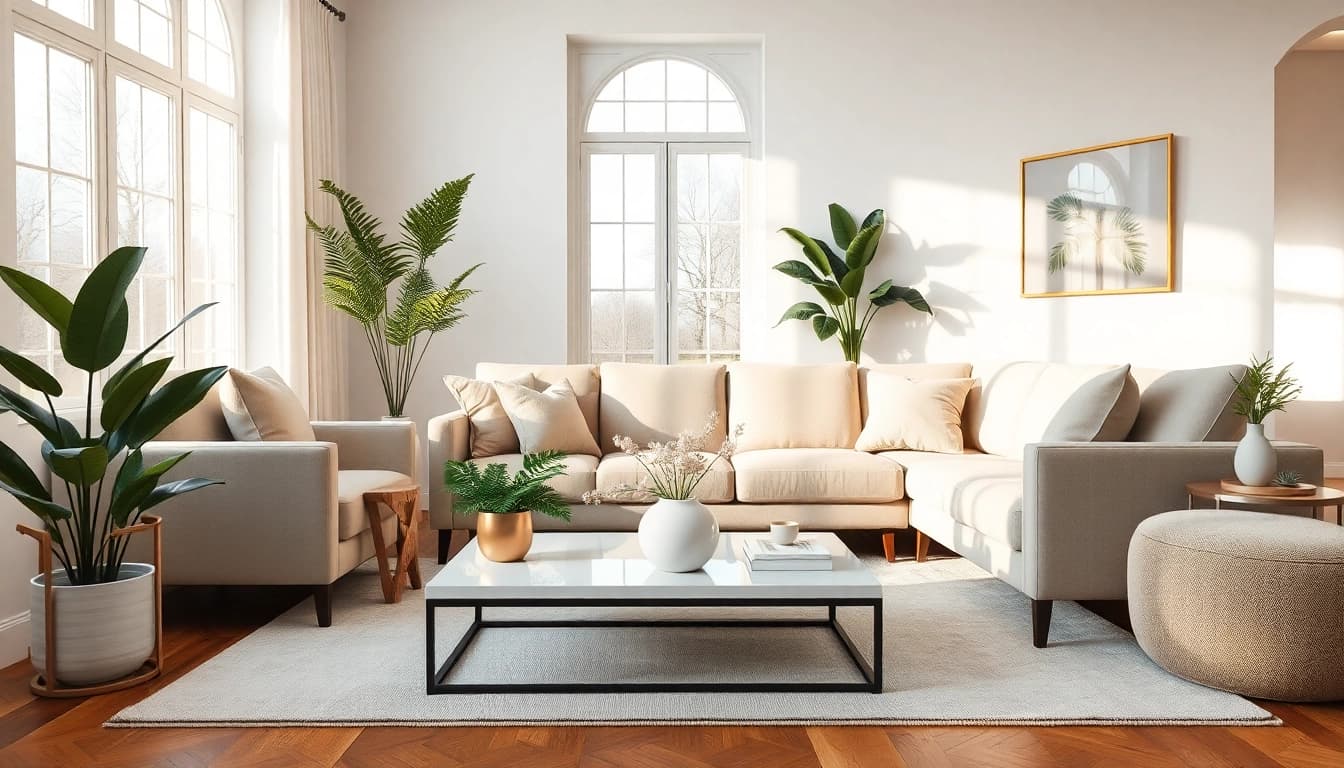 Showcasing an elegant home décor setup at https://merithome.co.uk with inviting furniture and warm lighting.