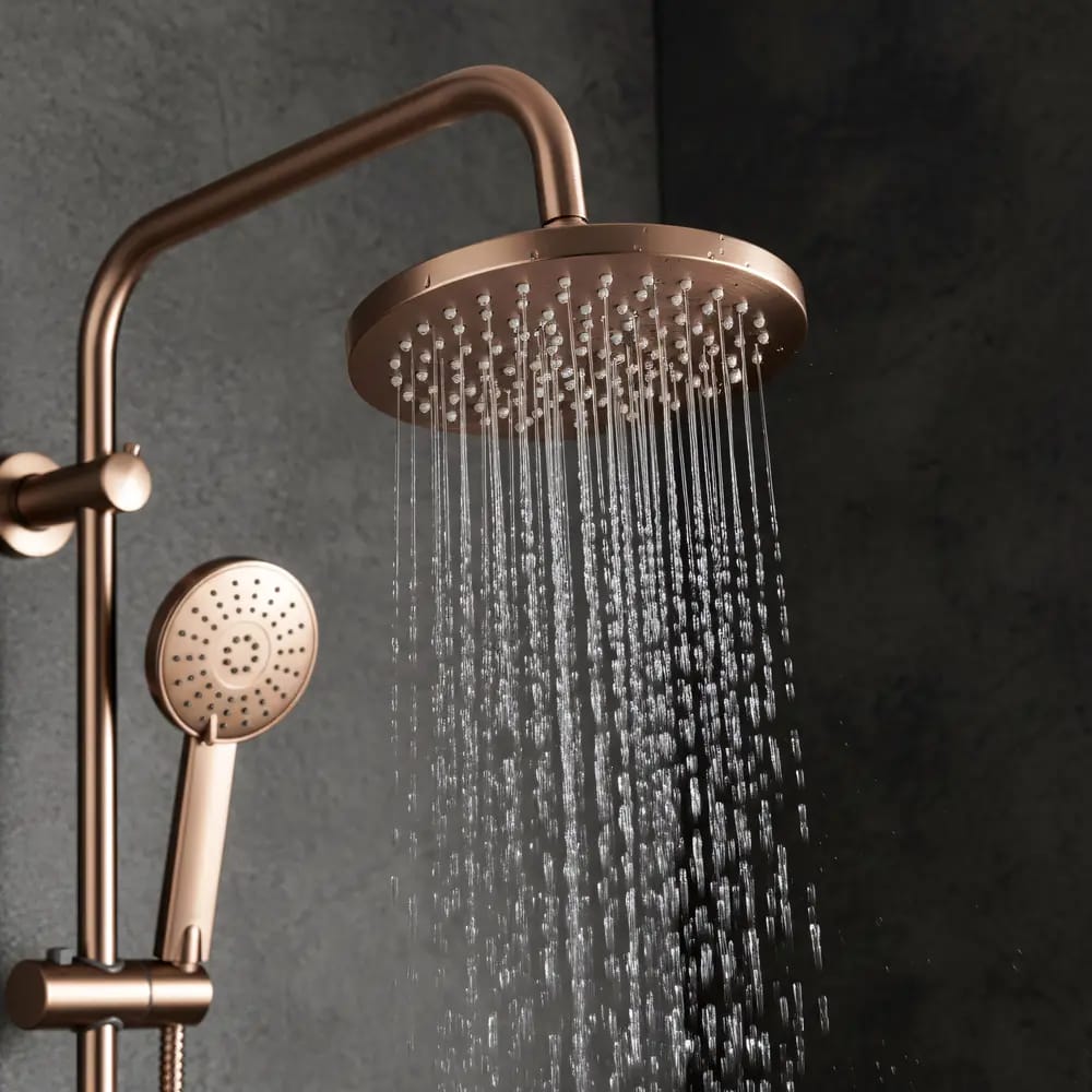 Outdoor Copper Shower – Luxury Garden &amp; Poolside Design