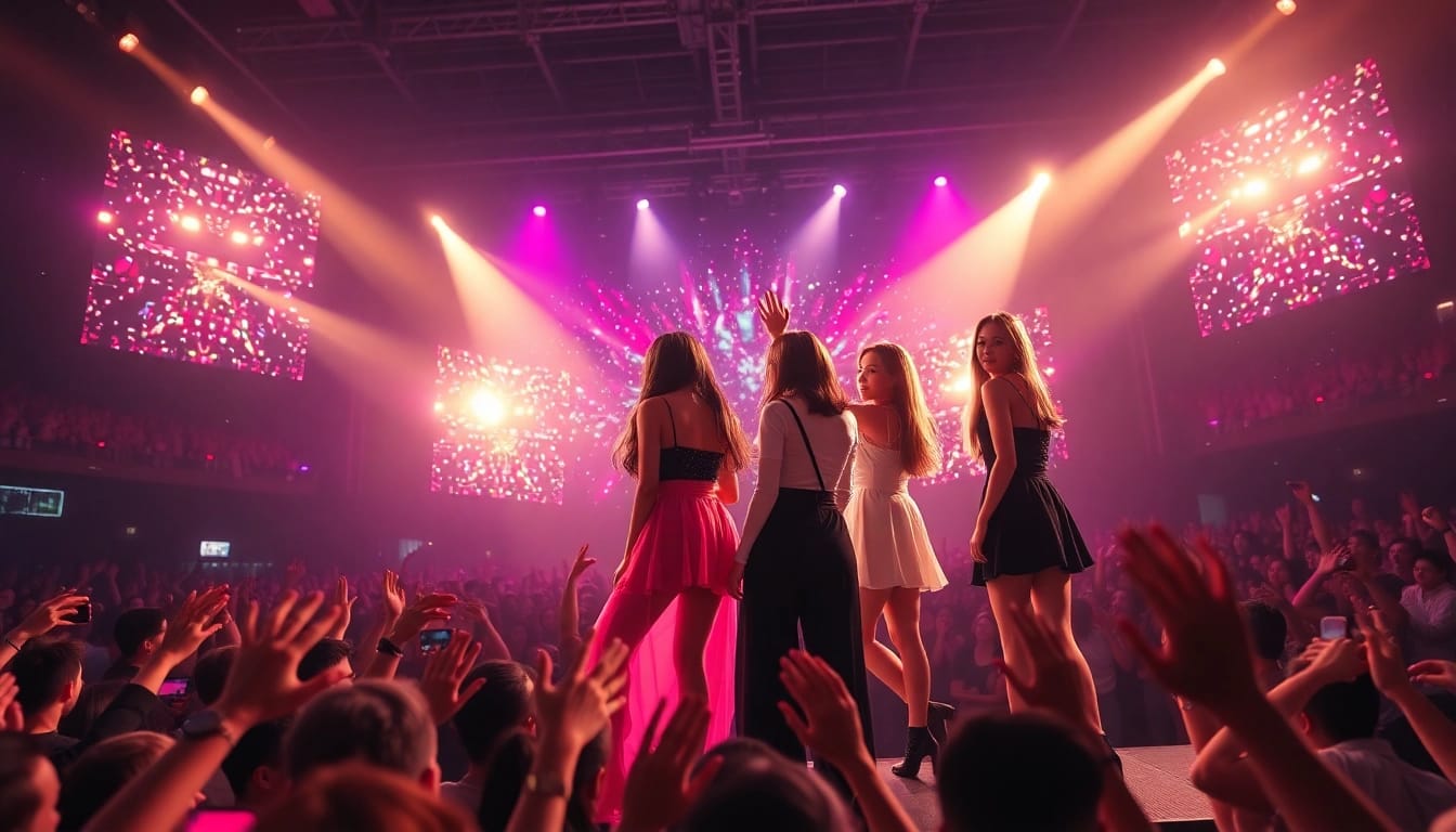 BLACKPINK news highlights the K-pop group's vibrant performances and energetic concerts.