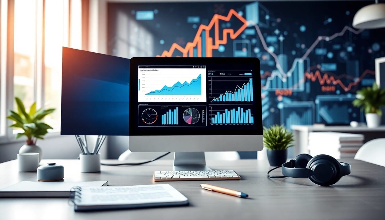Boost your digital marketing strategy with 1cplatform in a modern workspace.