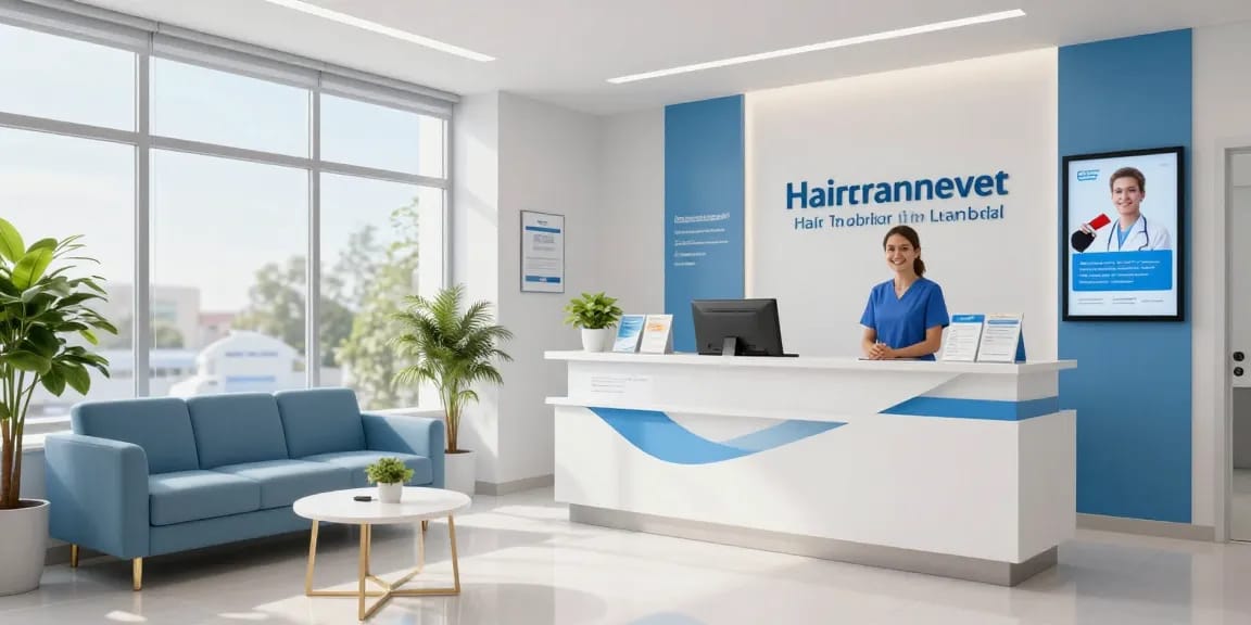 Hair transplant Istanbul services in a welcoming healthcare clinic environment with expert medical professionals.
