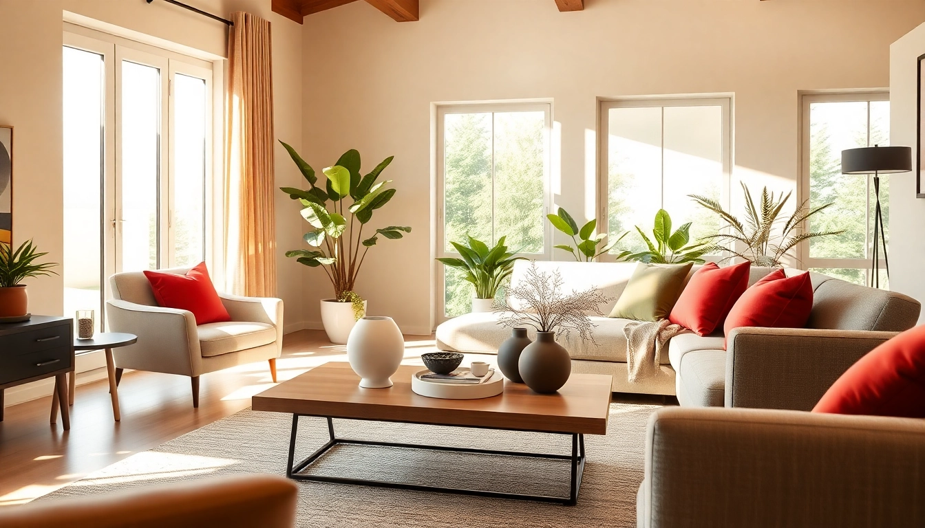 Showcase a modern living room design from www.tbplhomes.com, highlighting elegance and comfort.