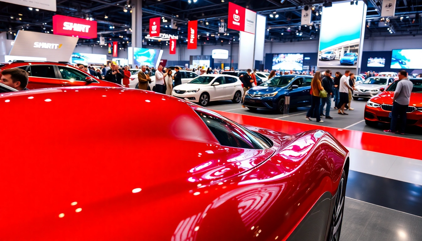 Admire the sleek design of cars at the Auto Cars Show, showcasing automotive innovation and excitement.