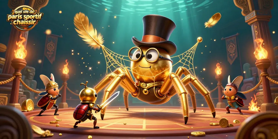 Quel site de paris sportif choisir : illustration de personnages de casino entourés d'éléments de paris sportifs.