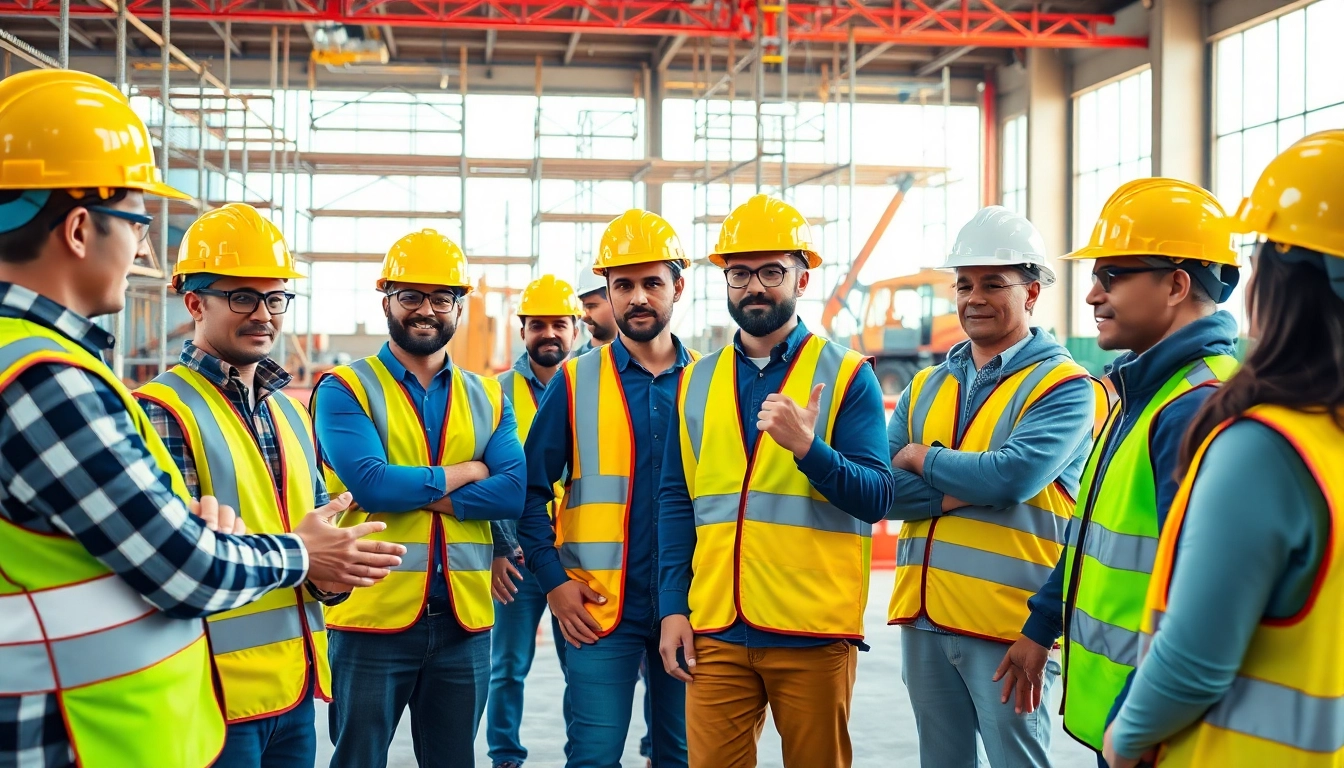 Enhance construction safety training skills with hands-on learning at a vibrant construction site.