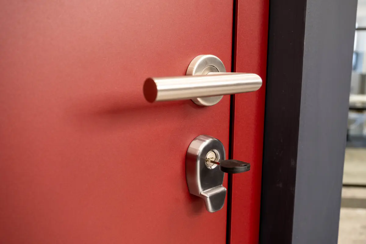 Stylish Internal Door Handles in Brass, Black &amp; Glass