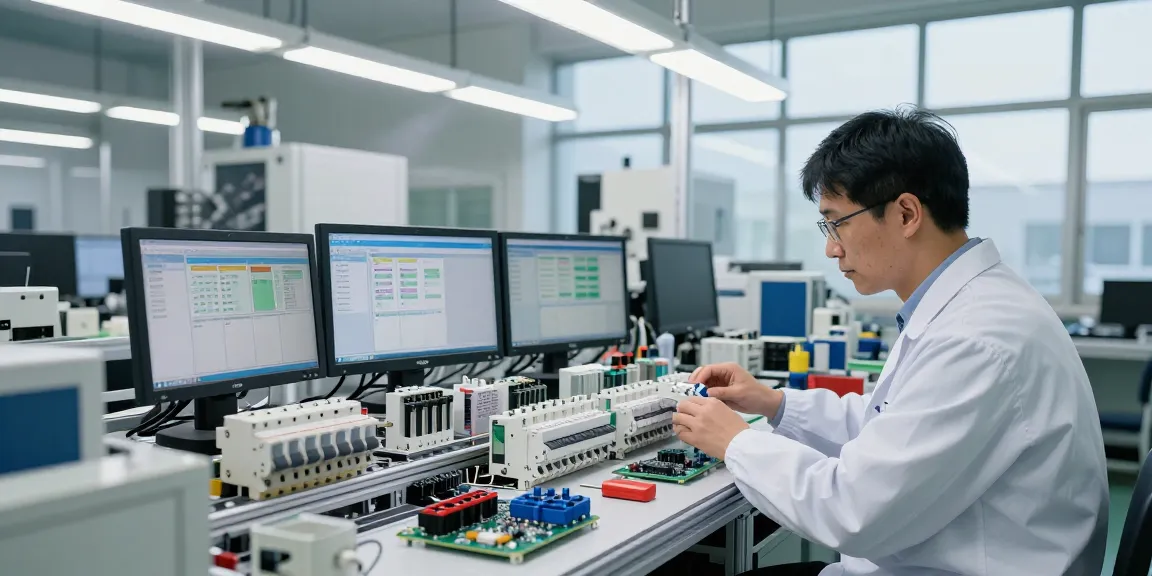 Miniature circuit breaker inspection in a high-tech facility