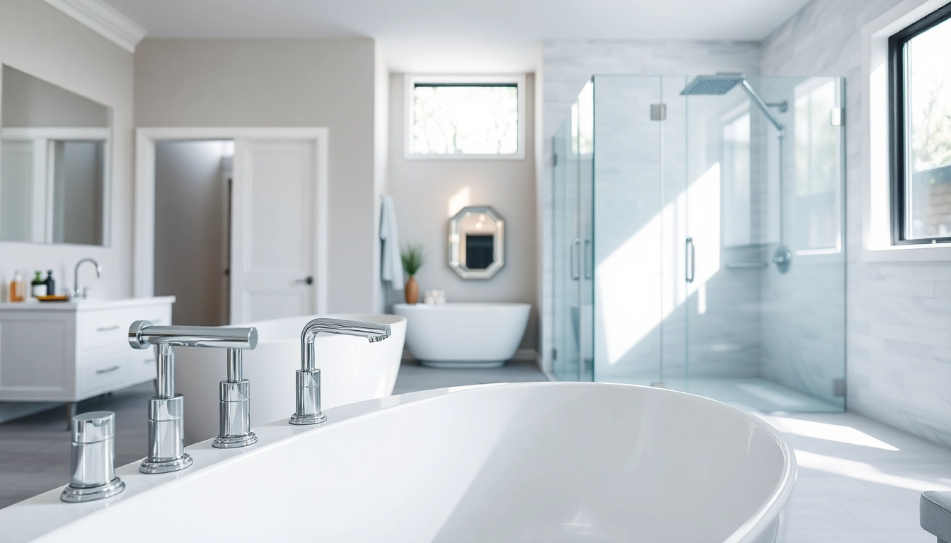 Revamp your space with a beautiful bathroom remodel near me, featuring modern fixtures and natural light.
