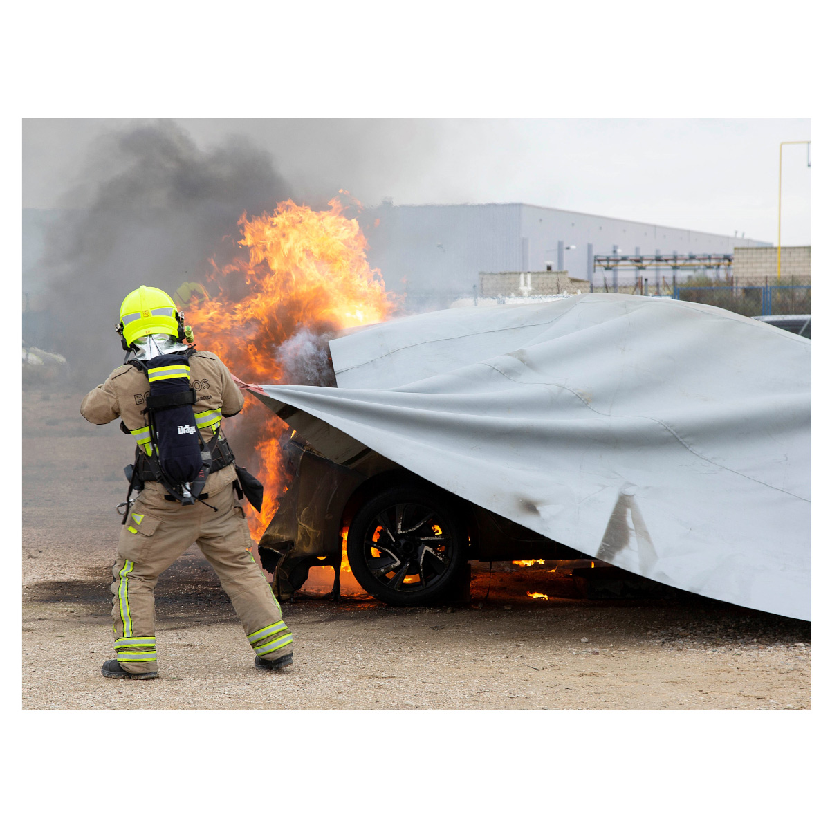 Fire Blanket High Temperature Protection Solution | Zhongsheng Fiberglass