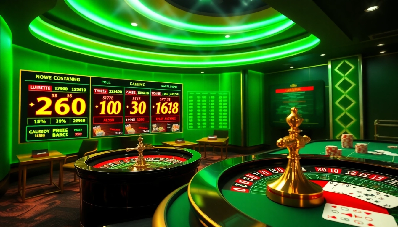 Ikuti permainan togel online yang mendebarkan dengan antarmuka perjudian digital yang dinamis dan elemen kasino.