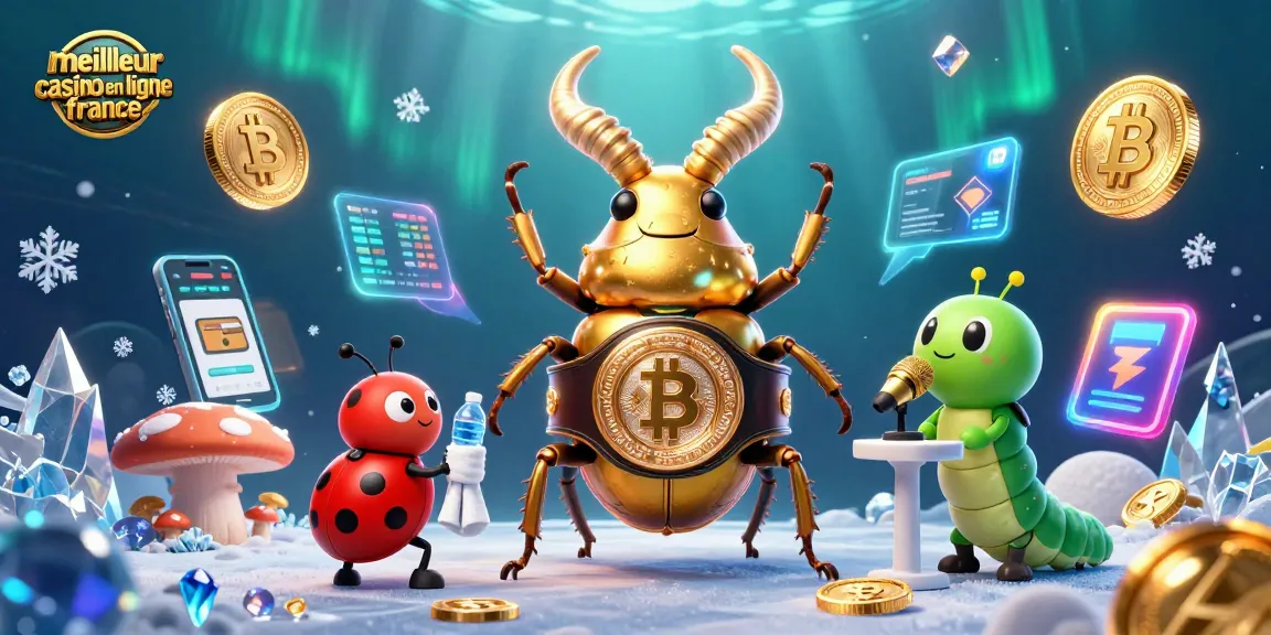 Découvrez le meilleur casino en ligne France avec une illustration dynamique de jeux passionnants et de personnages entiers.