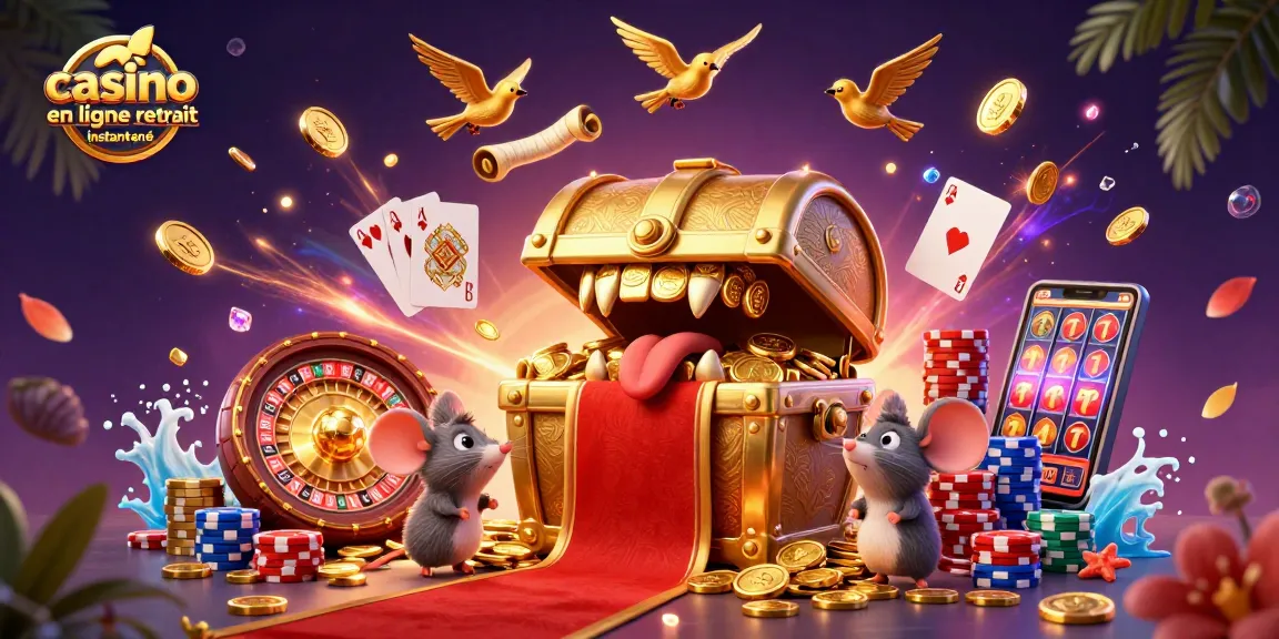 Jouez sur un casino en ligne retrait instantané avec des gains rapides et sécurisés.