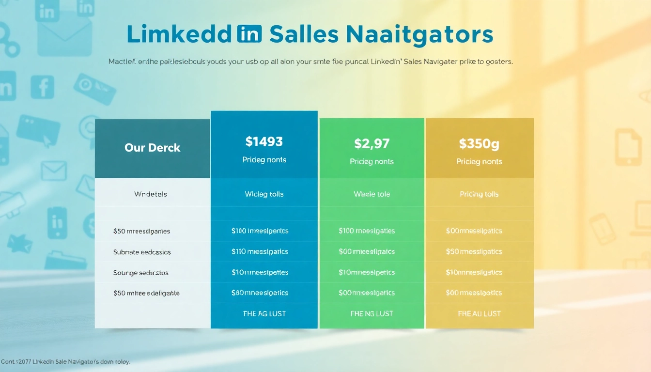 Understand sales navigator scraper pricing with a detailed infographic highlighting various options.