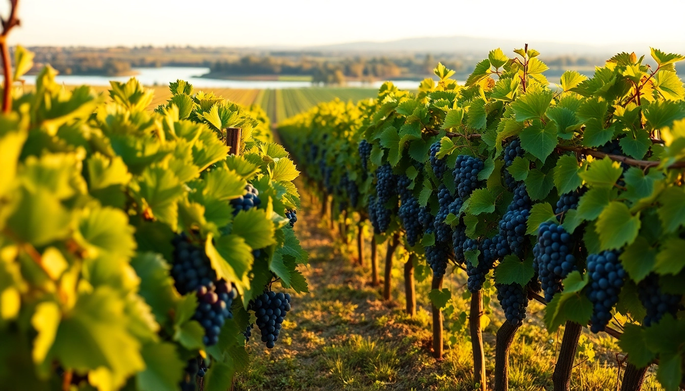 Explore the scenic vineyards of Clarksburg ca with vibrant grapevines along the Sacramento River.