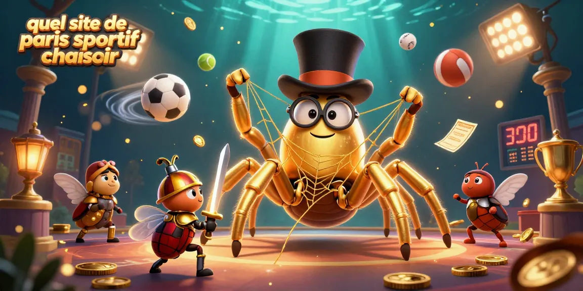 Quel site de paris sportif choisir pour voir un tarantule d'or en plein action au casino ?