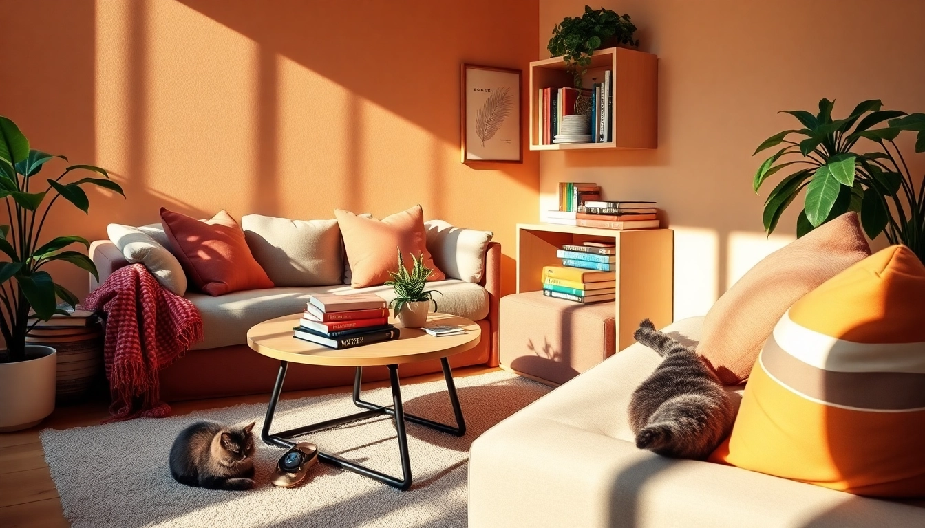 Showcasing a cozy and vibrant space for a UK Lifestyle Blog featuring a reading nook.