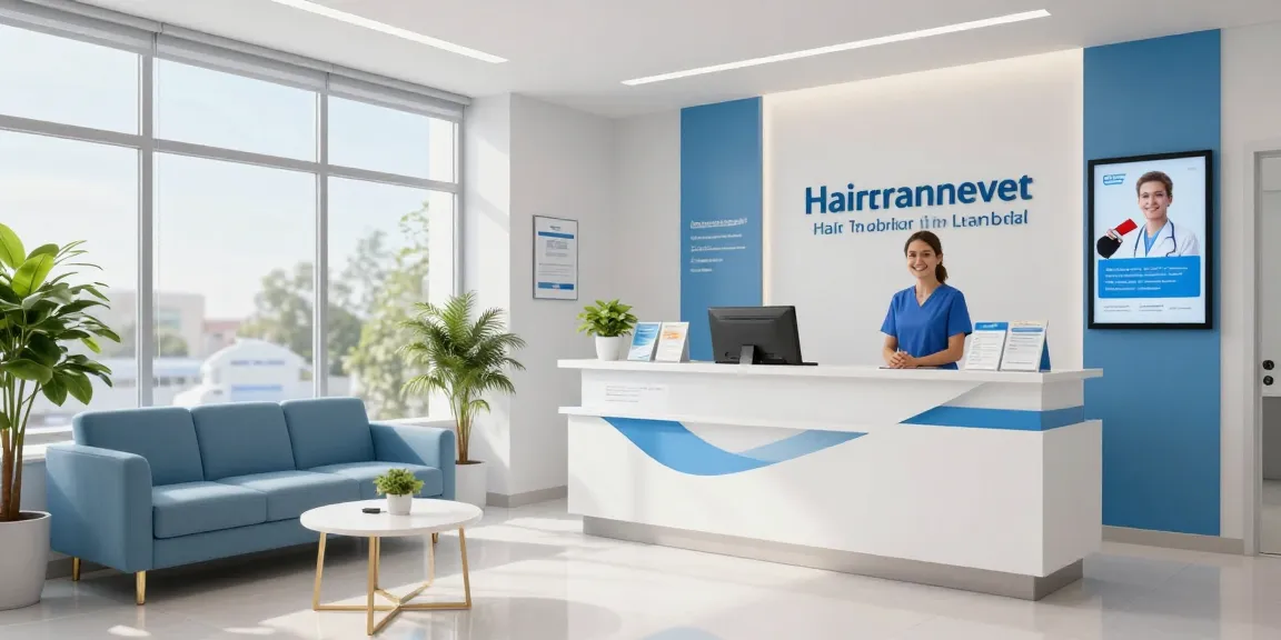 Hair transplant Istanbul services in a welcoming healthcare clinic environment with expert medical professionals.