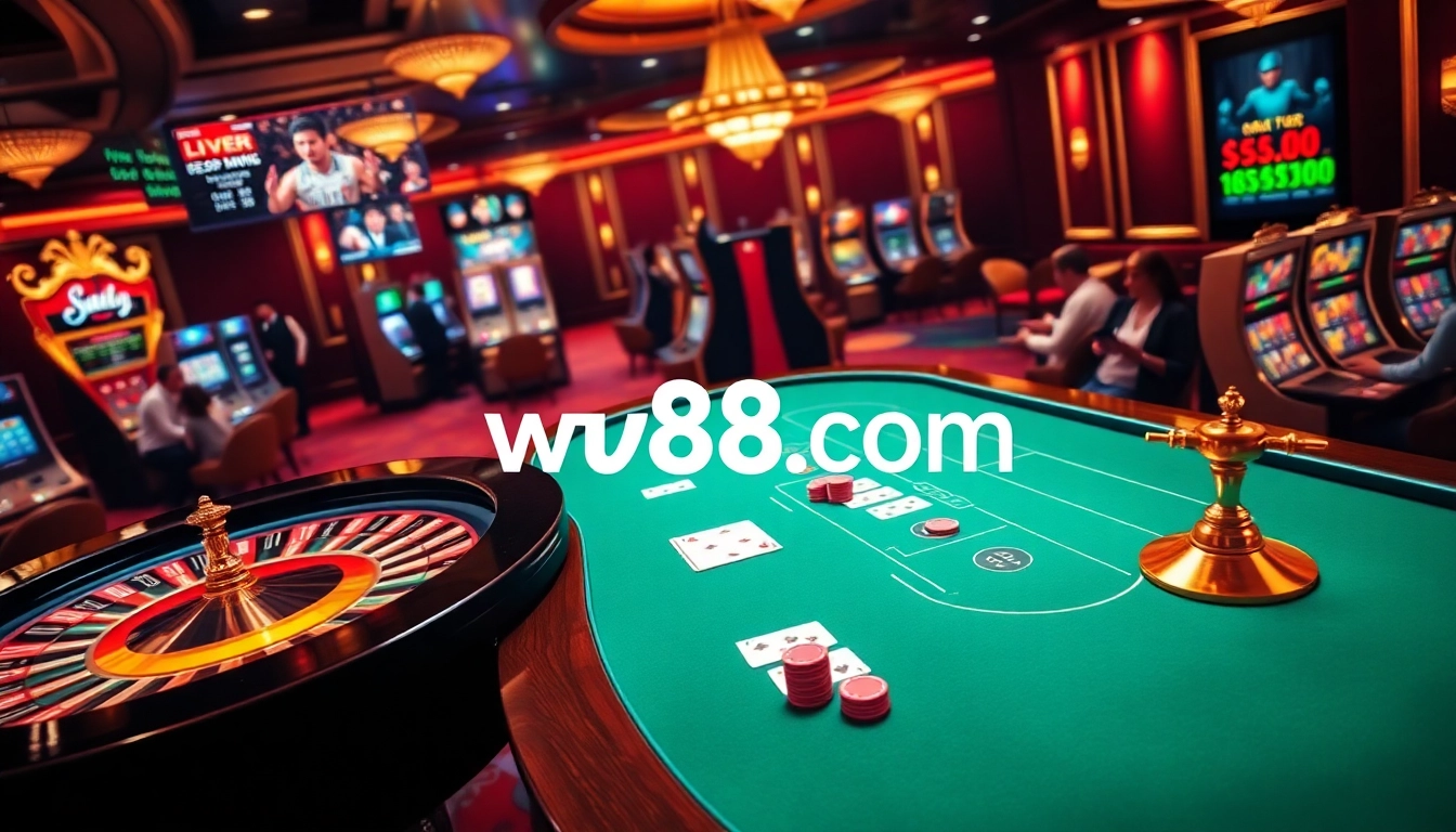Exciting gameplay at w88 com with a vibrant online casino atmosphere.