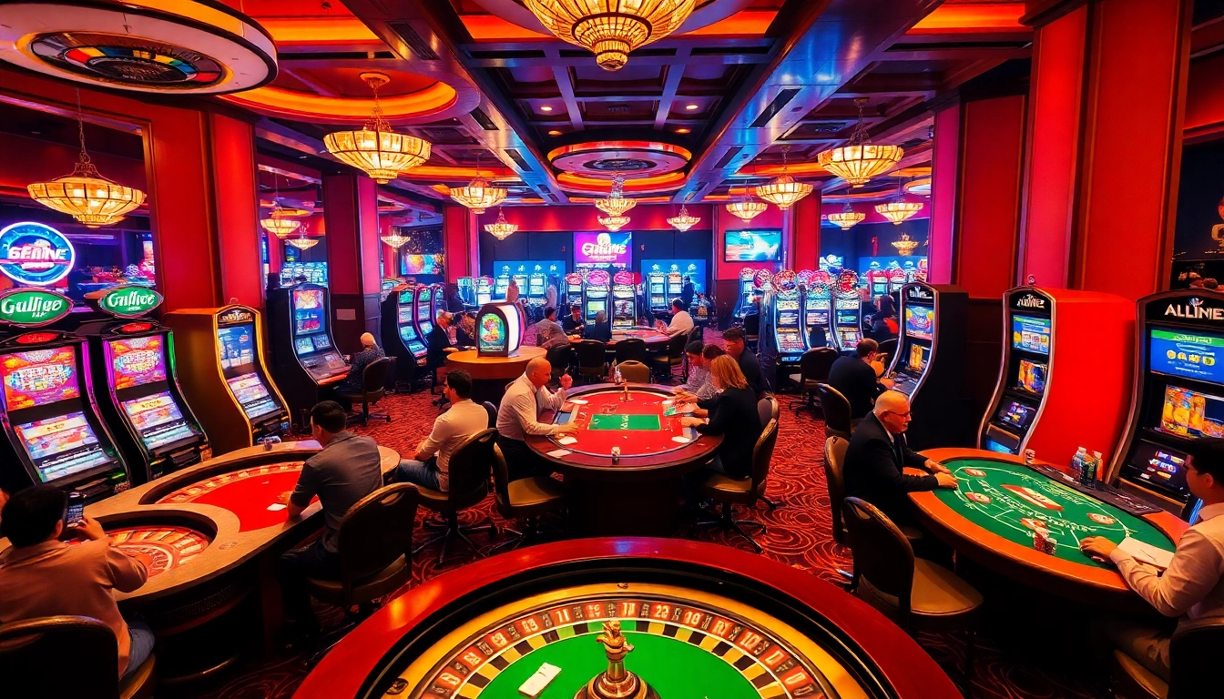 Experience the thrill of gaming at https:/cm88.bz/ with vibrant casino tables and exciting players.