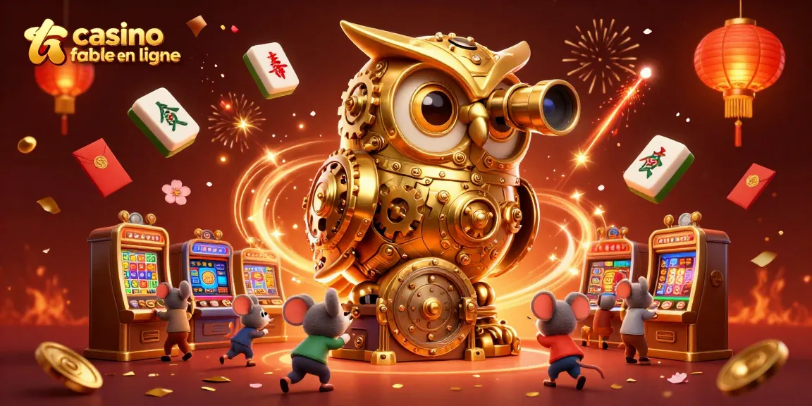 Découvrez le casino fiable en ligne avec cette illustration vibrante d'animation, mettant en scène des éléments de jeu captivants.