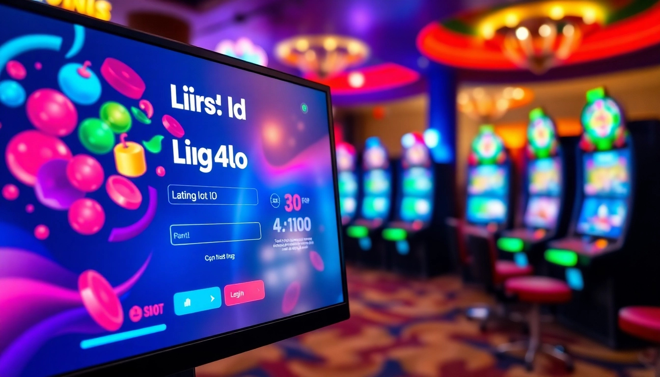 Masuk ke virus4d login slot dengan antarmuka permainan yang menarik dan berwarna-warni.