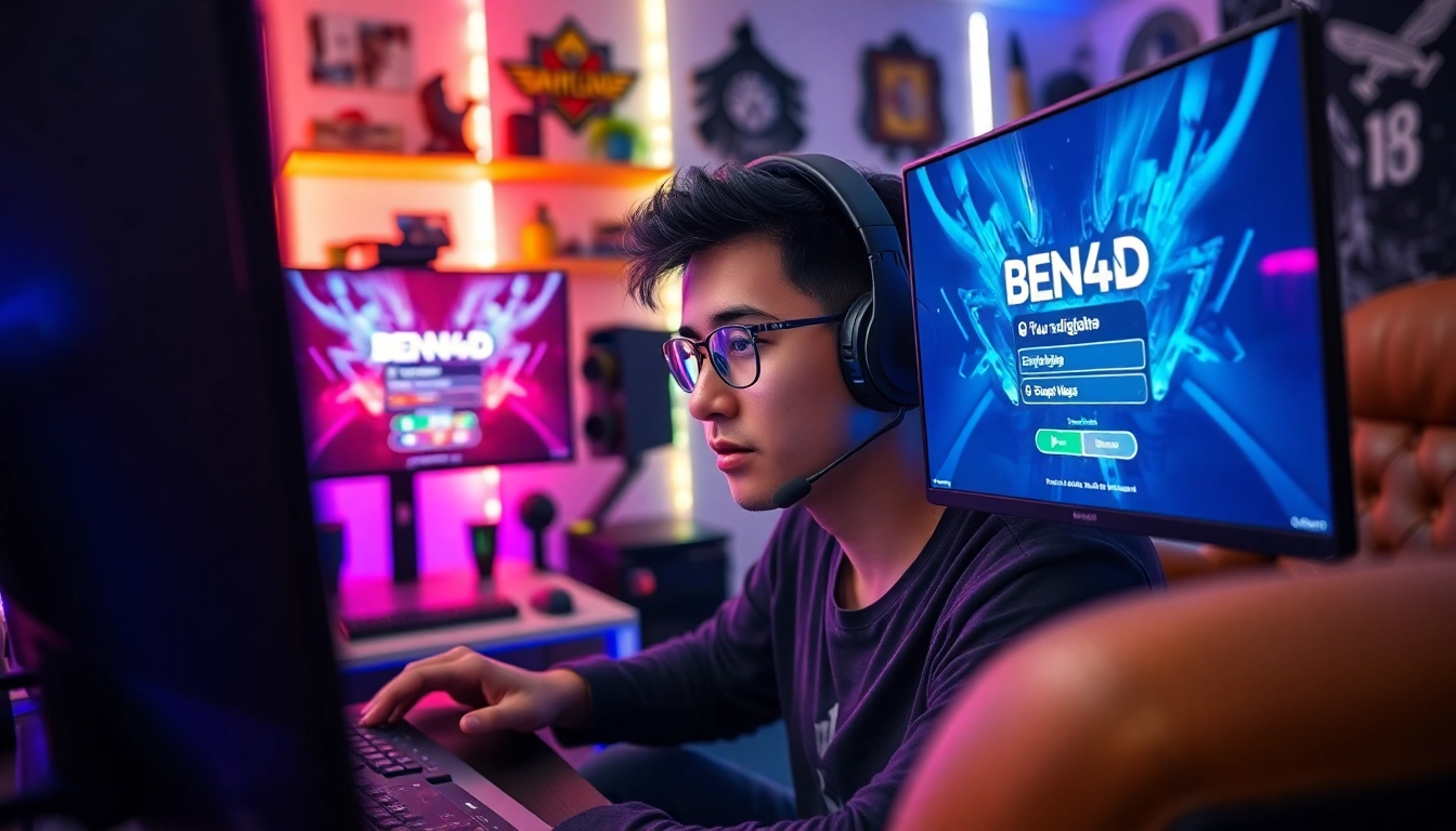 Menggunakan fitur keren dari bensu4d login game untuk mendapatkan kemenangan.