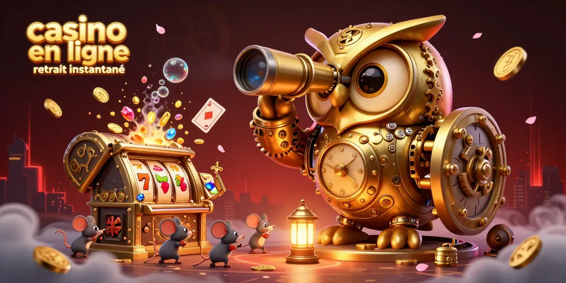 Profitez d'une expérience de jeu captivante au casino en ligne retrait instantané, avec des machines à sous animées.