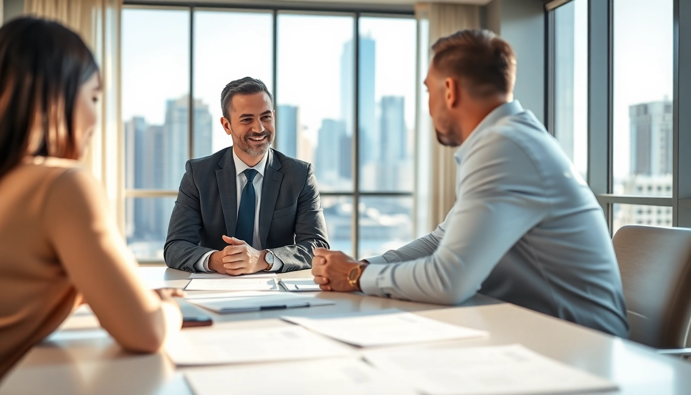 Orlando Injury Lawyer offering consultation in a modern office environment.