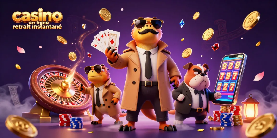 Gagnez avec casino en ligne retrait instantané dans une ambiance de jeu dynamique et amusante.