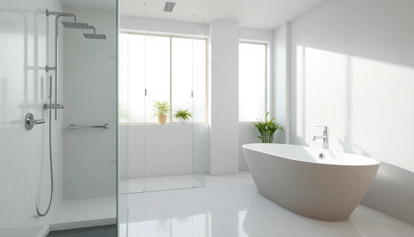 Enhance your space with elegant showers Australia, showcasing modern design and tranquility in your bathroom.