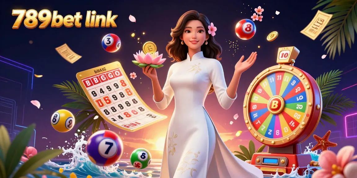Experience the thrill of gaming with 789bet link featuring a vibrant 3D casino scene and dynamic elements.