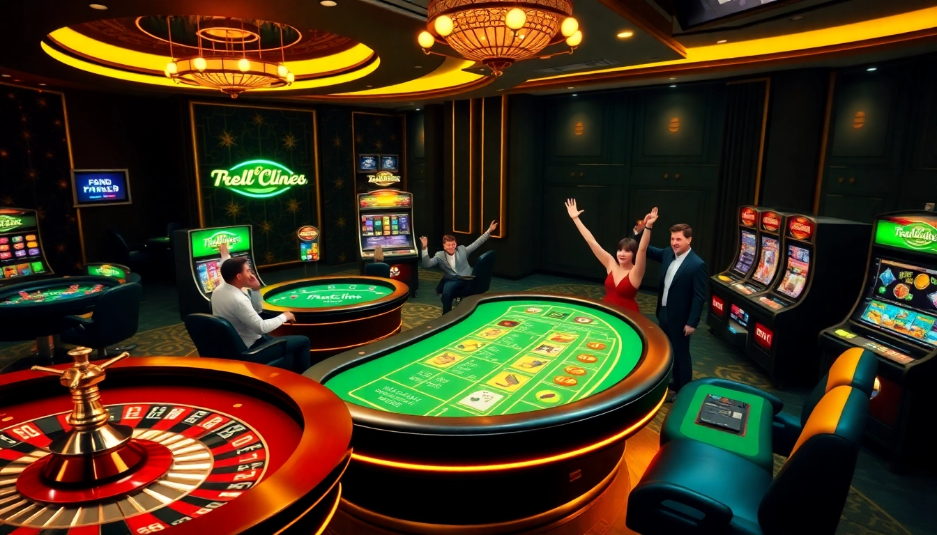 Experience exciting gameplay at 789club with interactive casino elements and vibrant avatars.