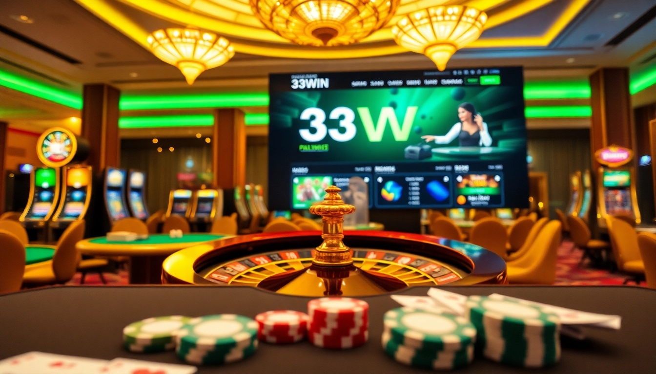 Welcome to the homepage of 33WIN, where exhilarating gambling experiences await players.