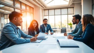 Enhance communication with professionals at https://www.elitetranslingo.com in a collaborative office environment.