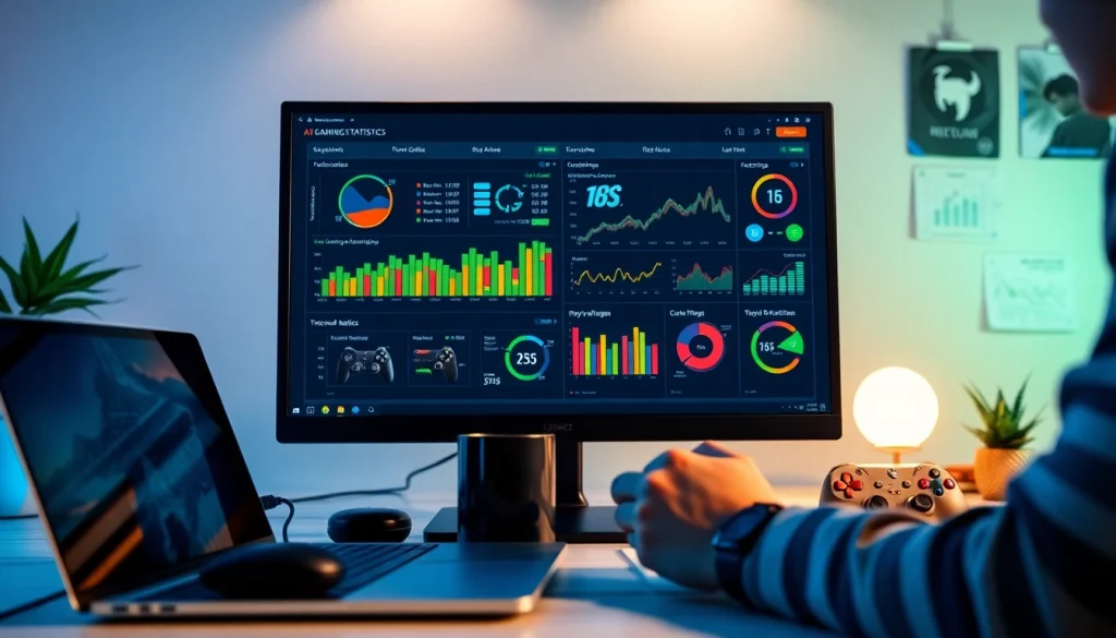 Menganalisis link sayaptogel pada layar komputer bersama grafik dan statistik permainan.
