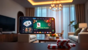Experience advanced betting at https://xx88.pizza/ with a smartphone showcasing exciting games in a cozy setting.