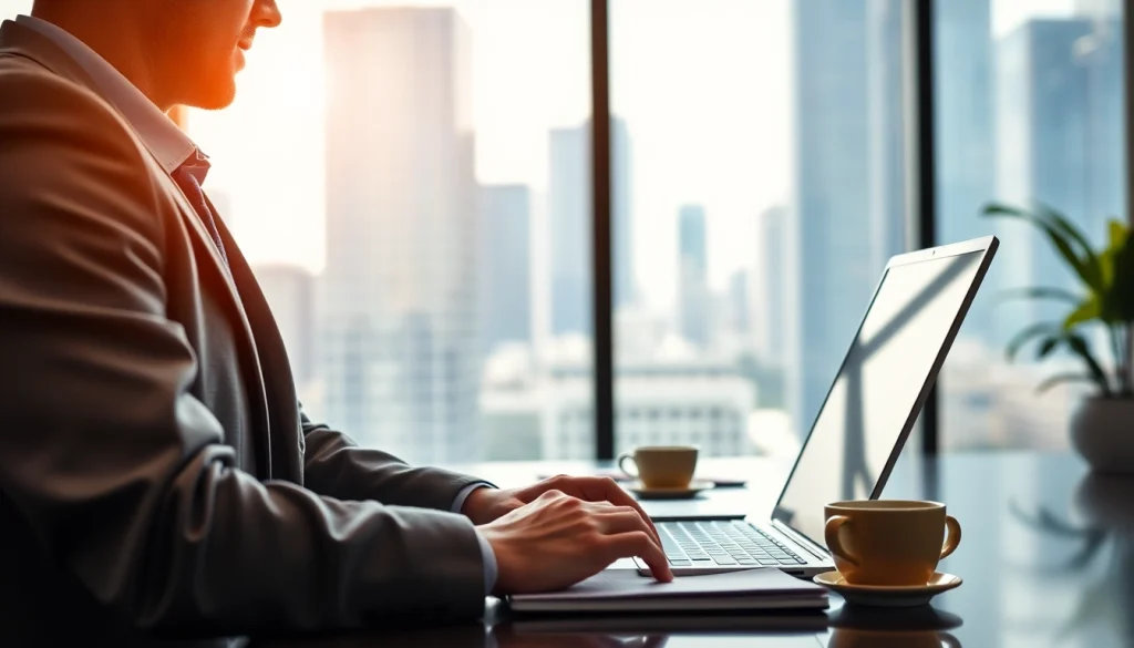 Masuk ke komengtoto login dengan cepat dan aman menggunakan laptop di kantor modern.