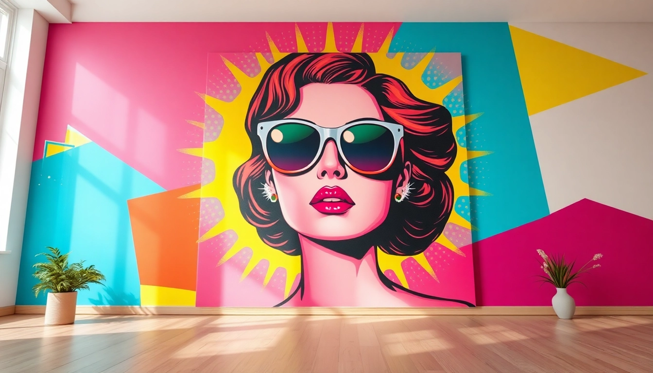 Elevate Your Space with Vibrant Pop Art Canvas Creations