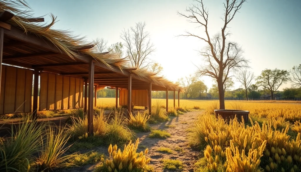 Colmenas de madera en un entorno natural, mostrando su textura y diseño cuidada.