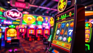 Masukkan ke kaisar800 login slot dengan antarmuka permainan yang menarik dan warna cerah.