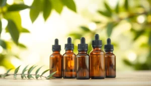 Experience vj88 with a serene essential oils collection in a calming setup.