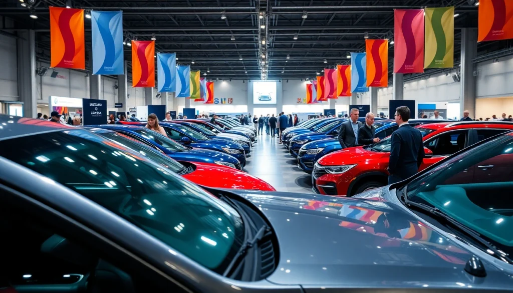 Experience the excitement at the Auto Cars Show with diverse vehicles on display.