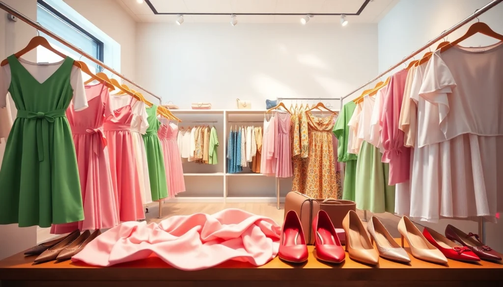 Browse fashionable clothing choices at https://www.northernfashions.com with vibrant displays and stylish arrangements.