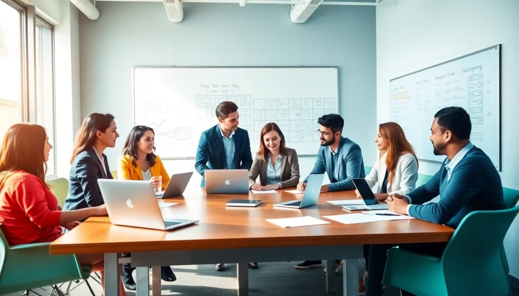 Enhance your career with professional training at CareerSprints.com in a dynamic office setting.